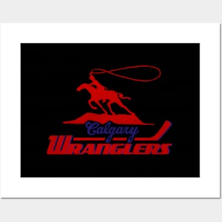 Calgary Wranglers Hockey Team Posters and Art